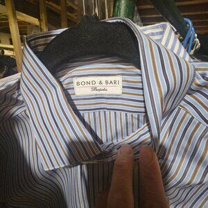 Tons of high end men's dress shirts, all new or like new!